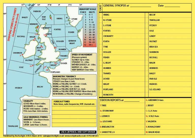 Shipping Forecast Area A4 768x543 